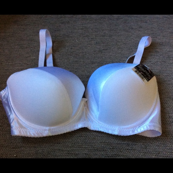 White Ladies Under Underwire Bra NWT - Picture 4 of 6